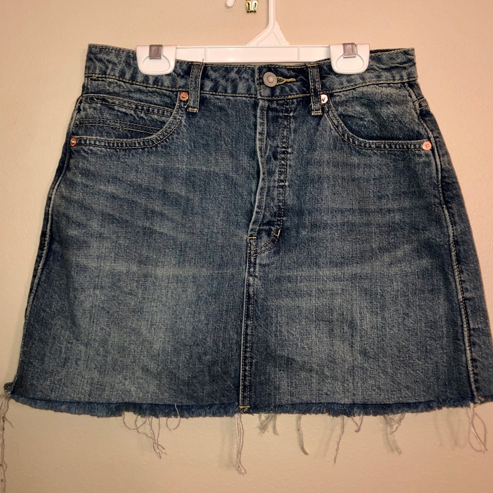 Free People denim skirt - Picture 3 of 5